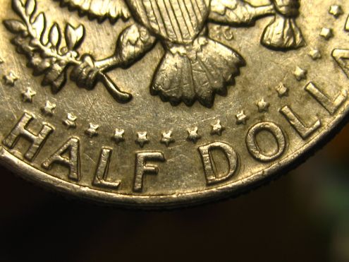 1973-D-Kennedy-Half;-Doubled-